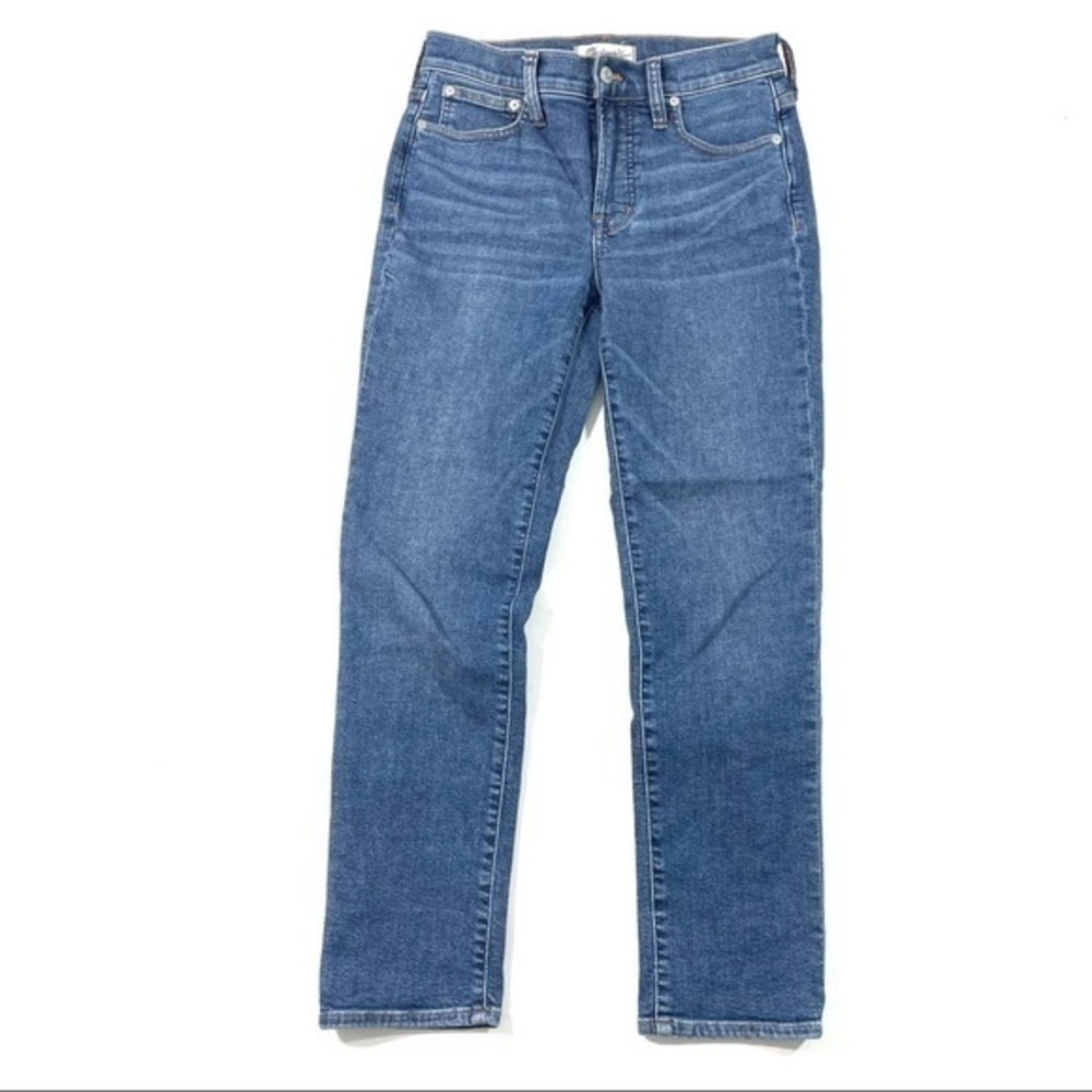 New Madewell The Mid Rise Perfect Vintage Jean Colwyn Wash 25